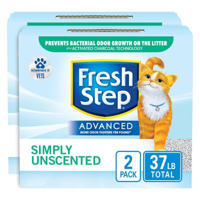 Fresh Step Advanced Simply Unscented Clumping Cat Litter