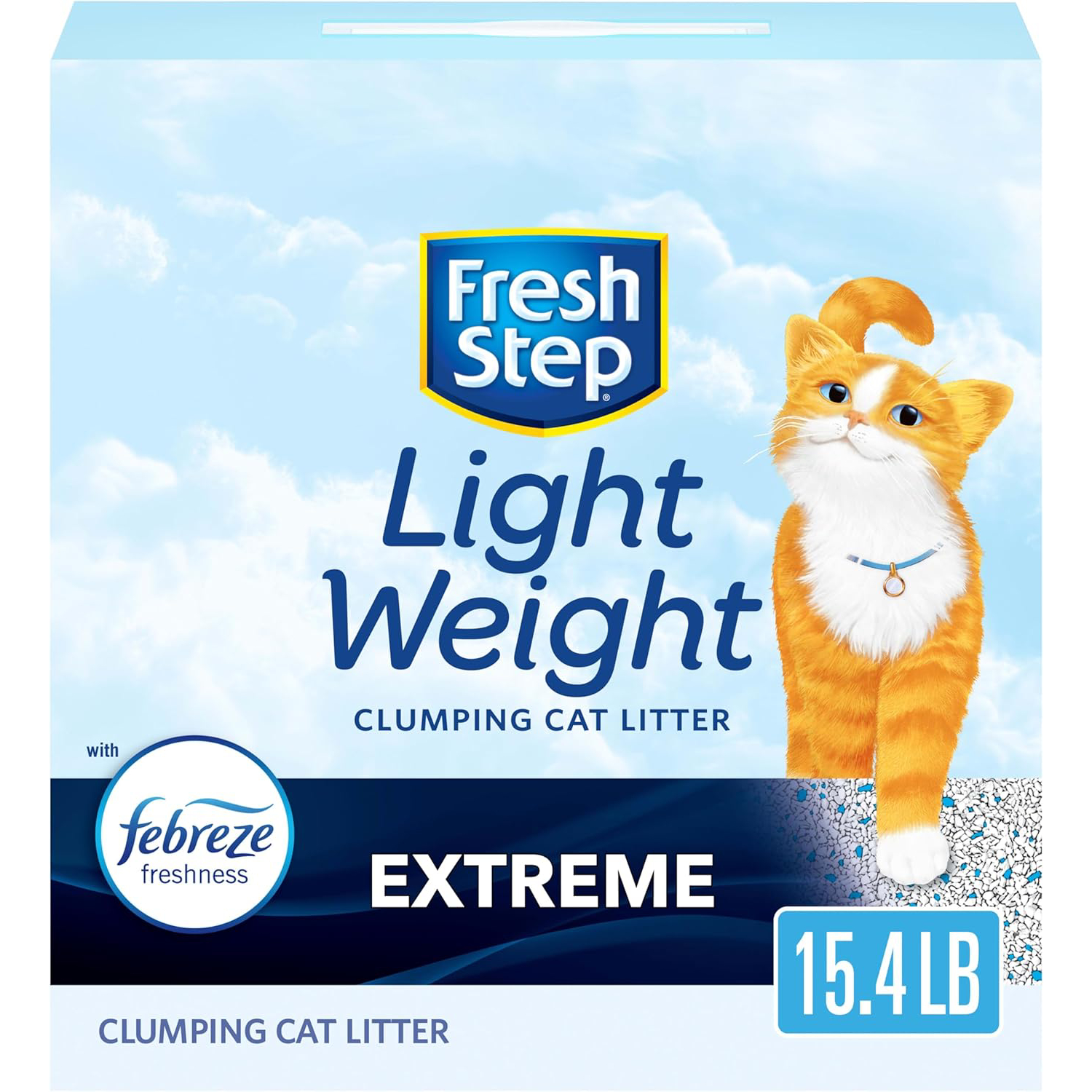 Fresh Step Lightweight Extreme with Febreze Freshness