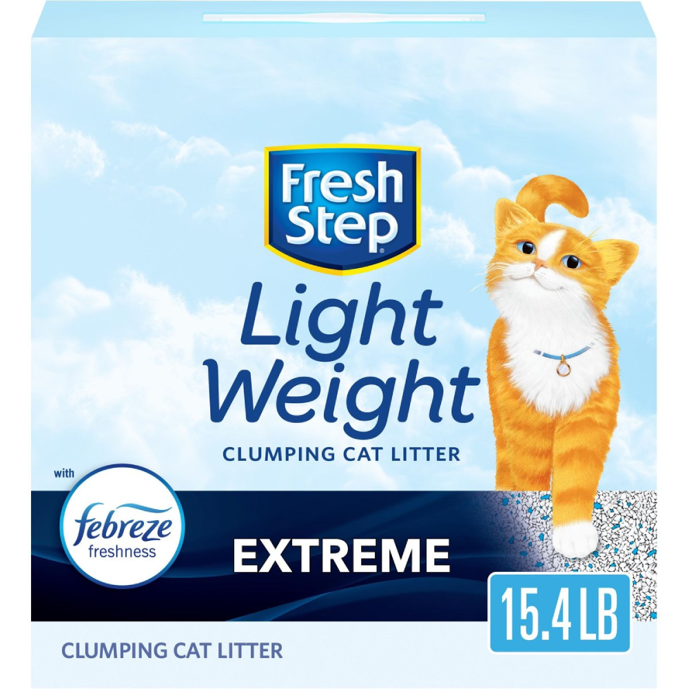 Fresh Step Lightweight Febreze Clay Cat Litter
