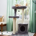 Frisco 42-Inch Heavy Duty Faux Fur Cat Tree & Condo