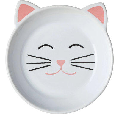 Frisco Cat Face Ceramic Dish