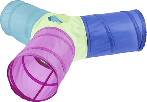 Frisco Foldable Play Tri-Tunnel Cat Toy