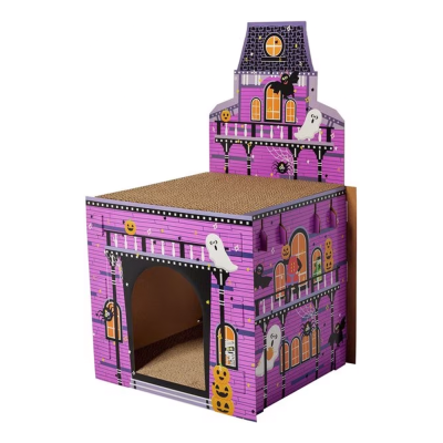 Frisco Halloween 2-Story Cat Mansion