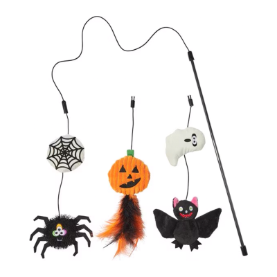 Frisco Halloween Teaser Wand Cat Toy