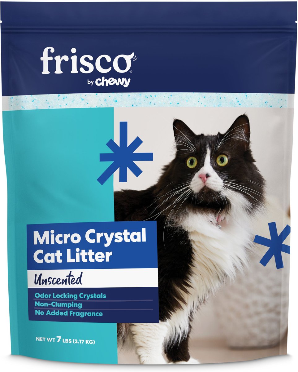 Frisco Micro Crystal Unscented Non-Clumping Crystal Cat Litter