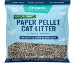 Frisco Non-Clumping Recycled Paper Cat Litter