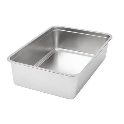 Frisco Stainless Steel Cat Litter Box