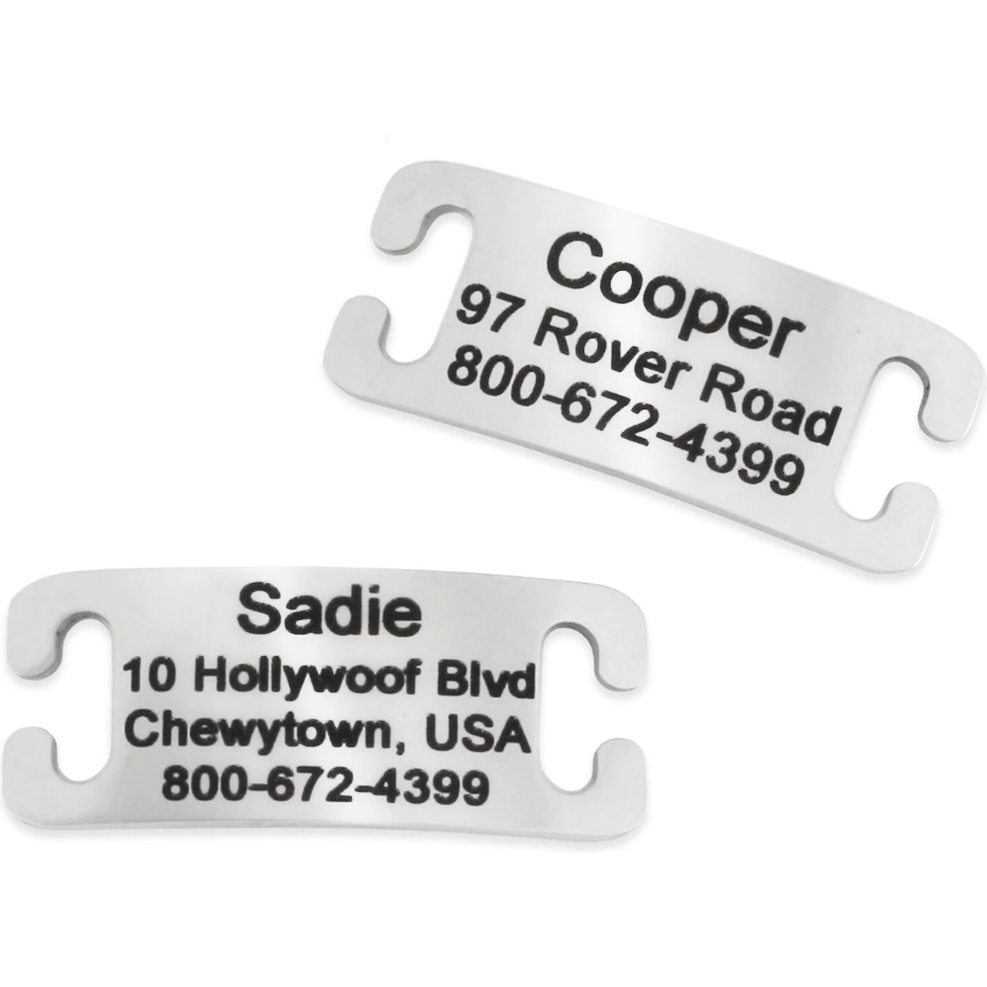 Frisco Stainless Steel Slide-On Personalized Dog & Cat Tag