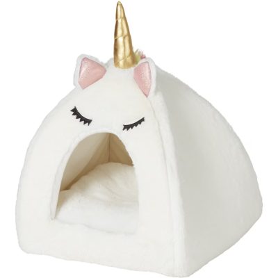 Frisco Novelty Unicorn Covered Cat Bed