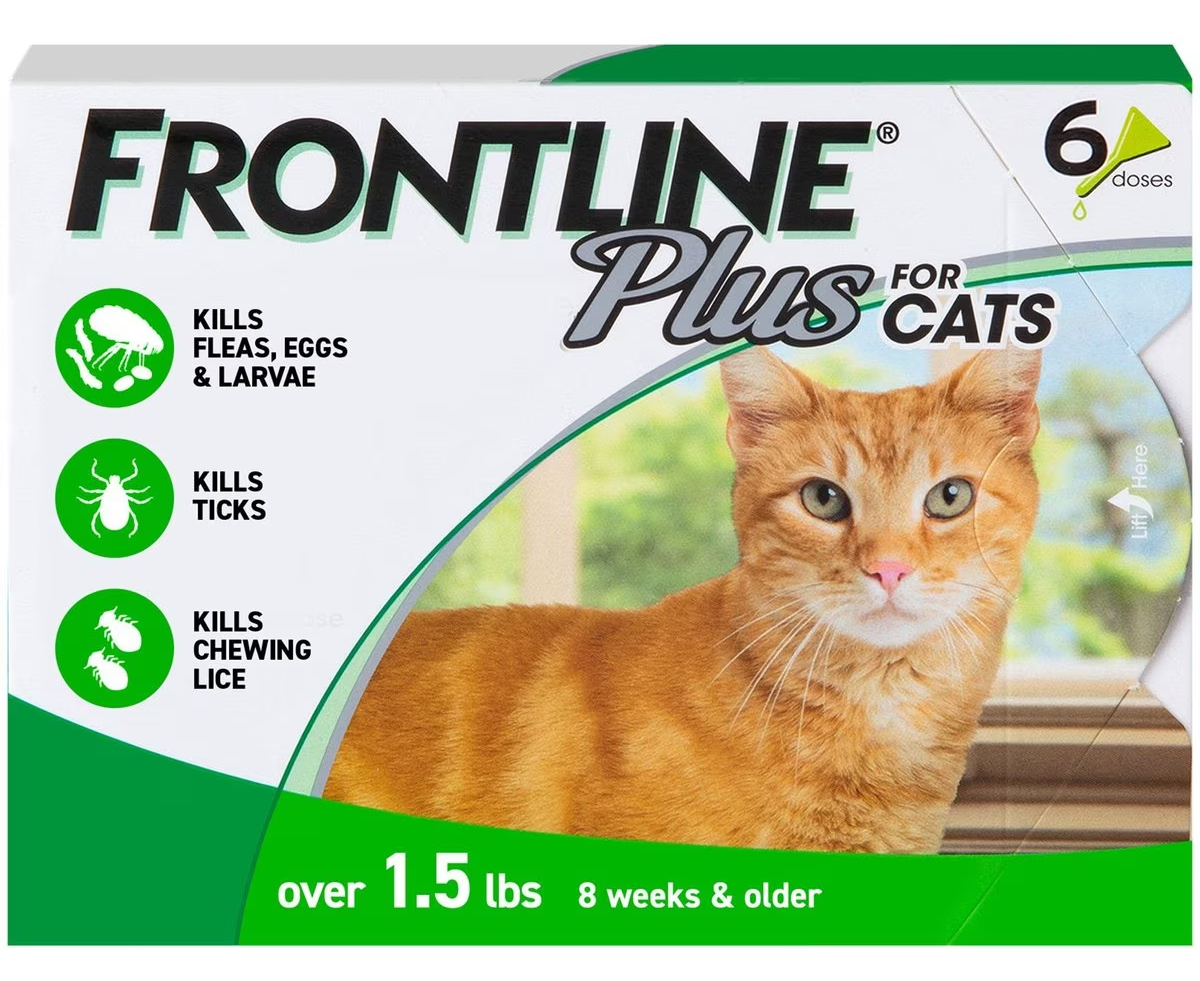 Frontline Plus Flea & Tick Spot Treatment for Cats