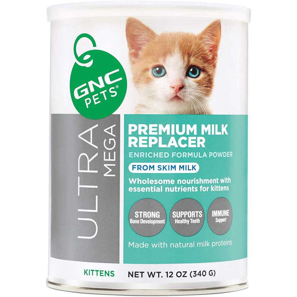 GNC Pets Ultra Mega Premium Milk Replacer Powder Formula for Kittens
