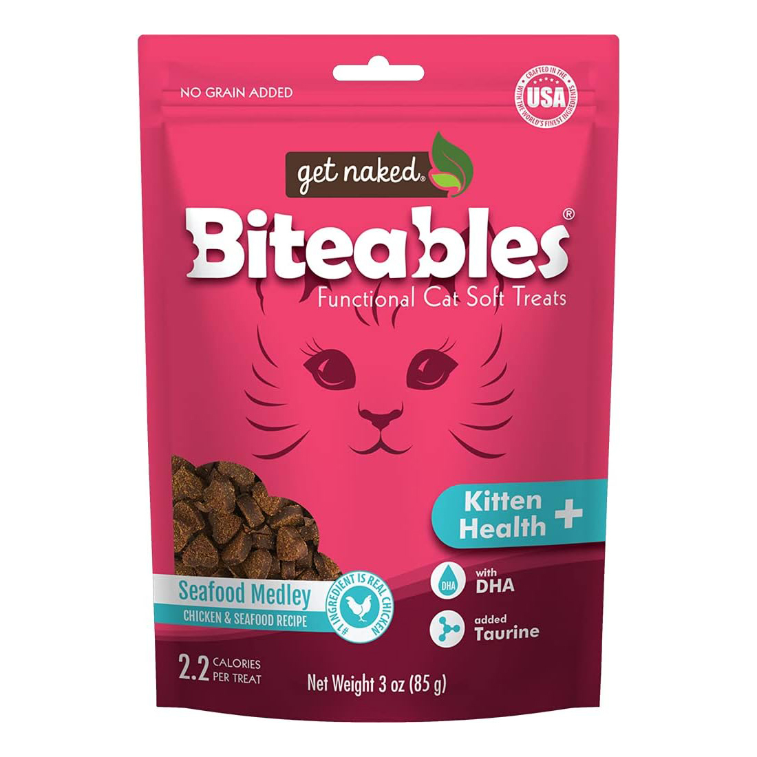 Get Naked Biteables Natural Soft Treats for Cats