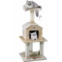 Go Pet Club 45-Inch Faux Fur Cat Tree & Condo