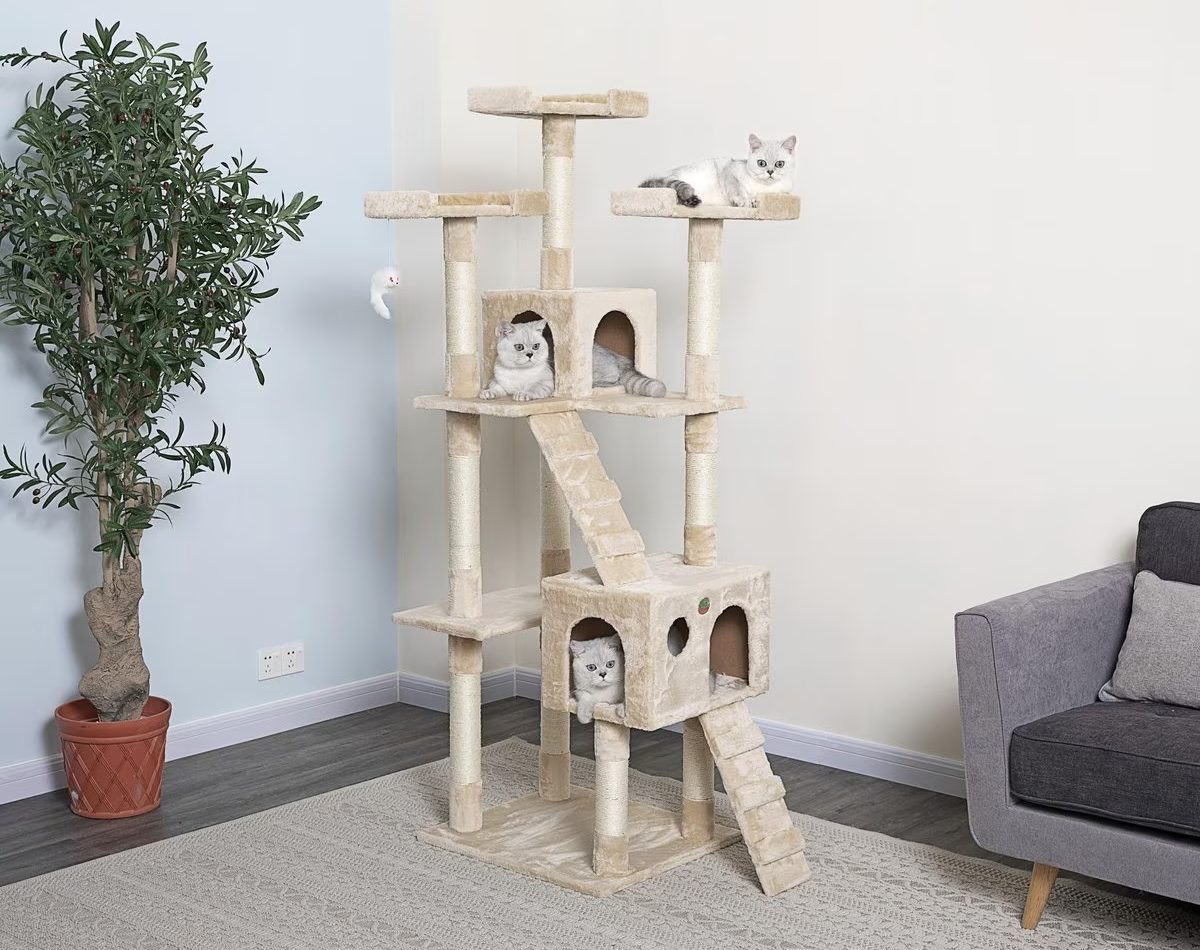 Go-Pet-Club-72-in-Faux-Fur-Cat-Tree-Condo