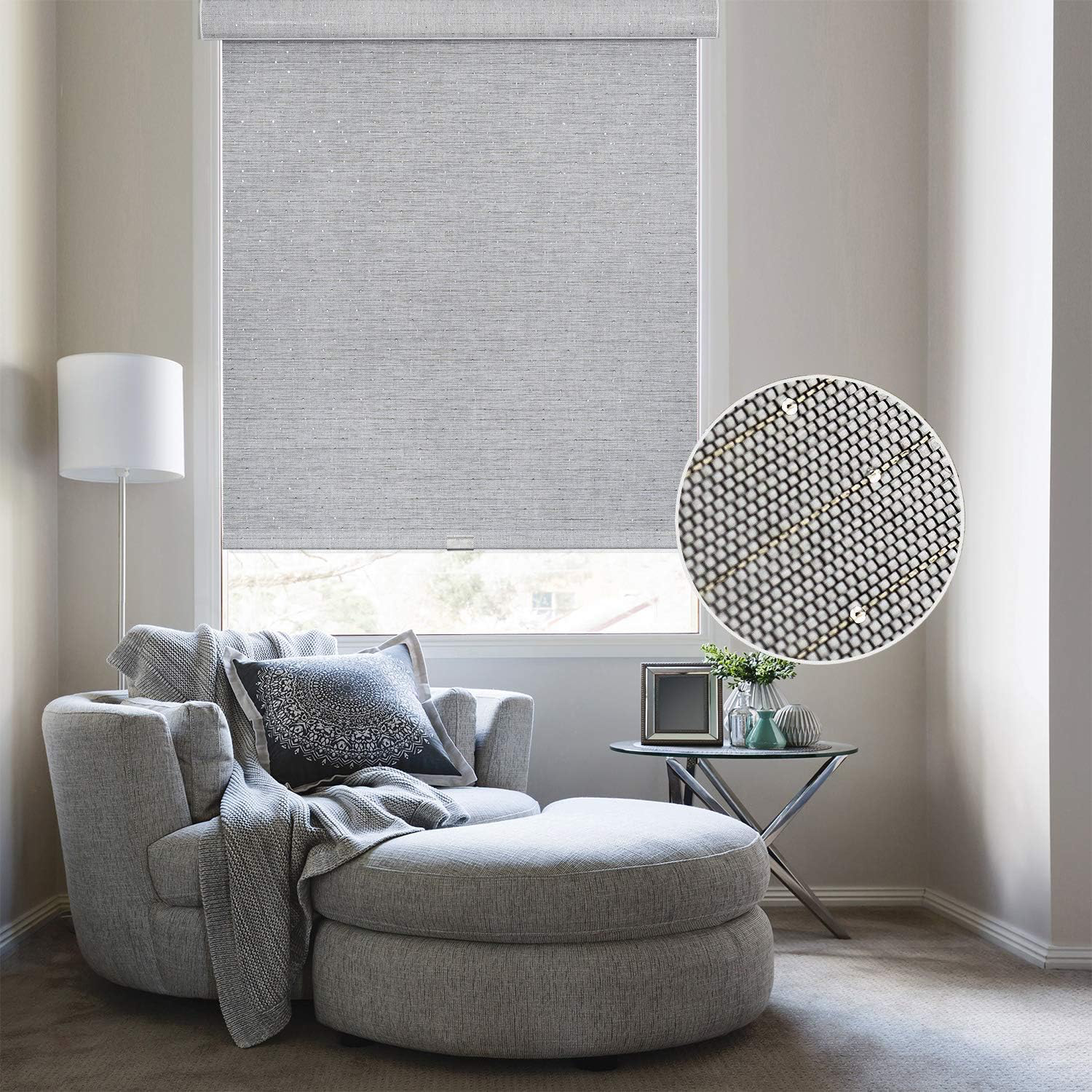 GoDear Design Modern Free Stop Cordless Roller Shade