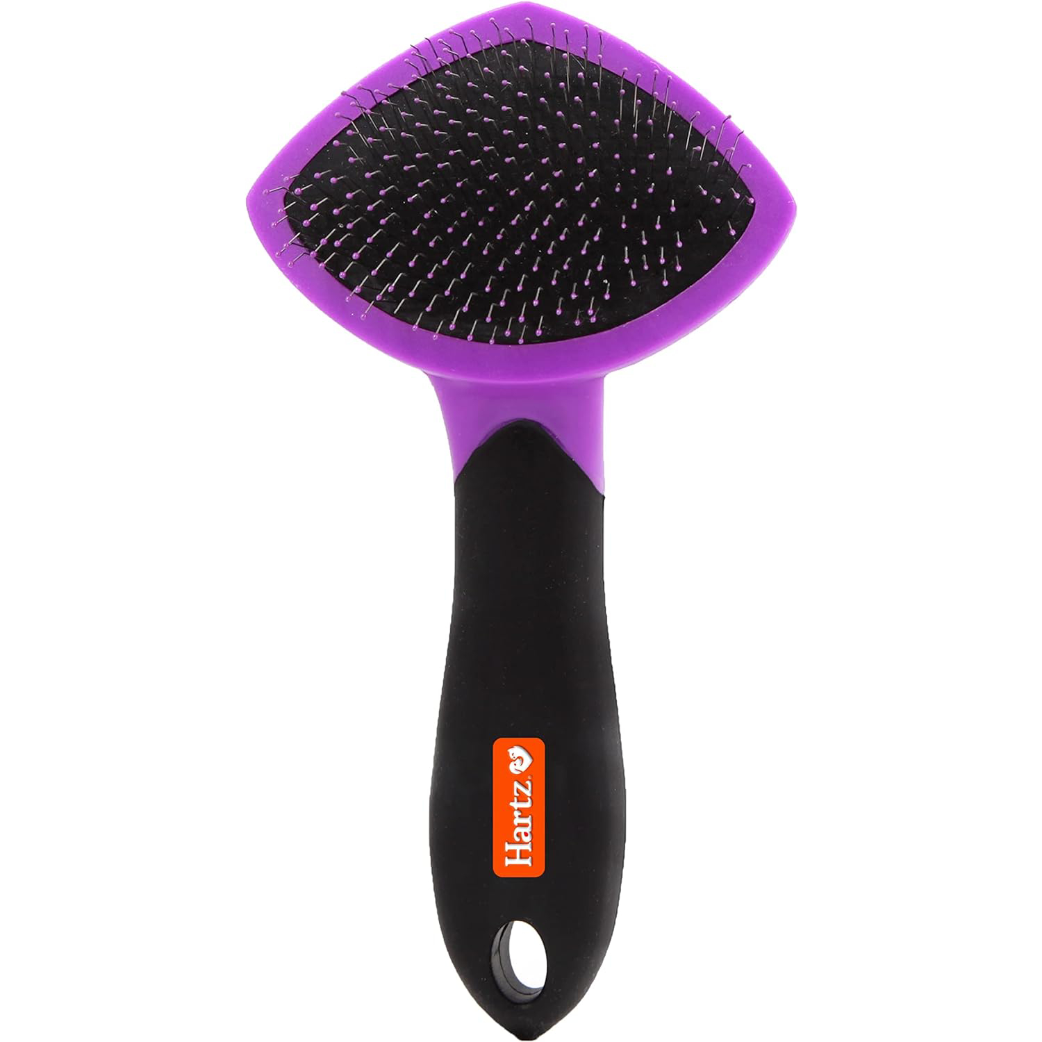 HARTZ, Groomer_s Best Small Slicker Brush for Cats and Small Dogs, Black_Violet, 1 Count new