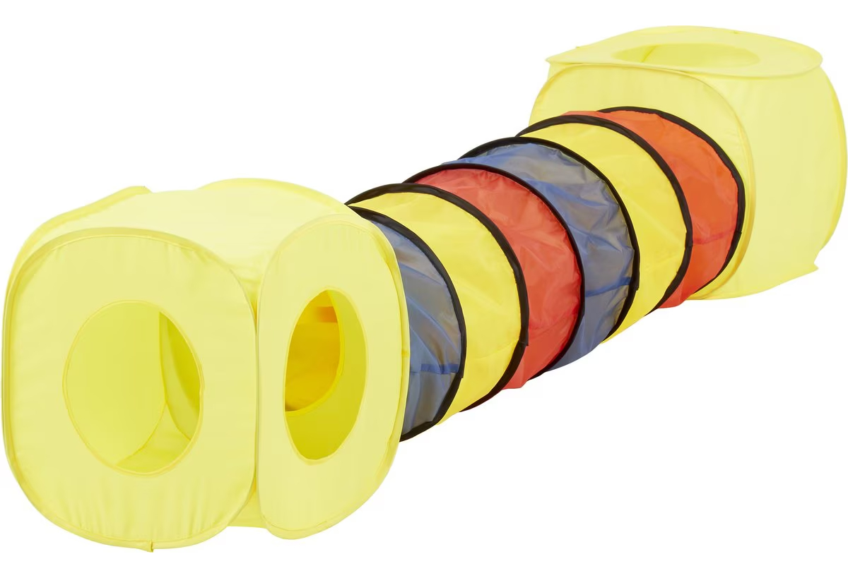 HDP Pop Open Collapsible Cat Tube & Tunnel Set