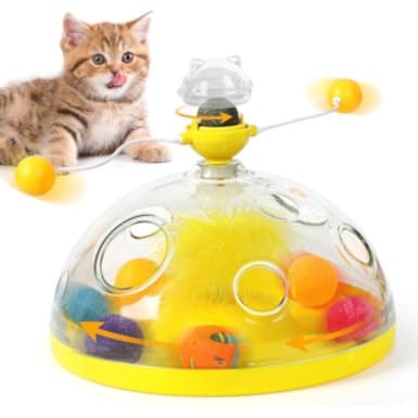 HOPET Interactive Cat Toy for Indoor Cats