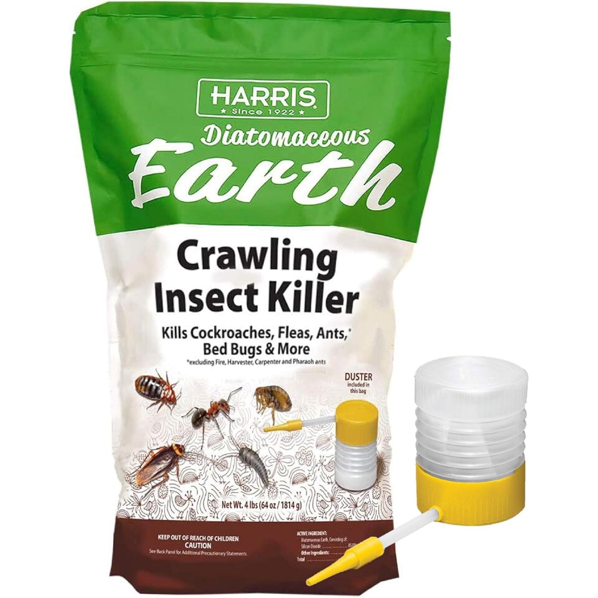 Harris Diatomaceous Earth Crawling Insect Killer