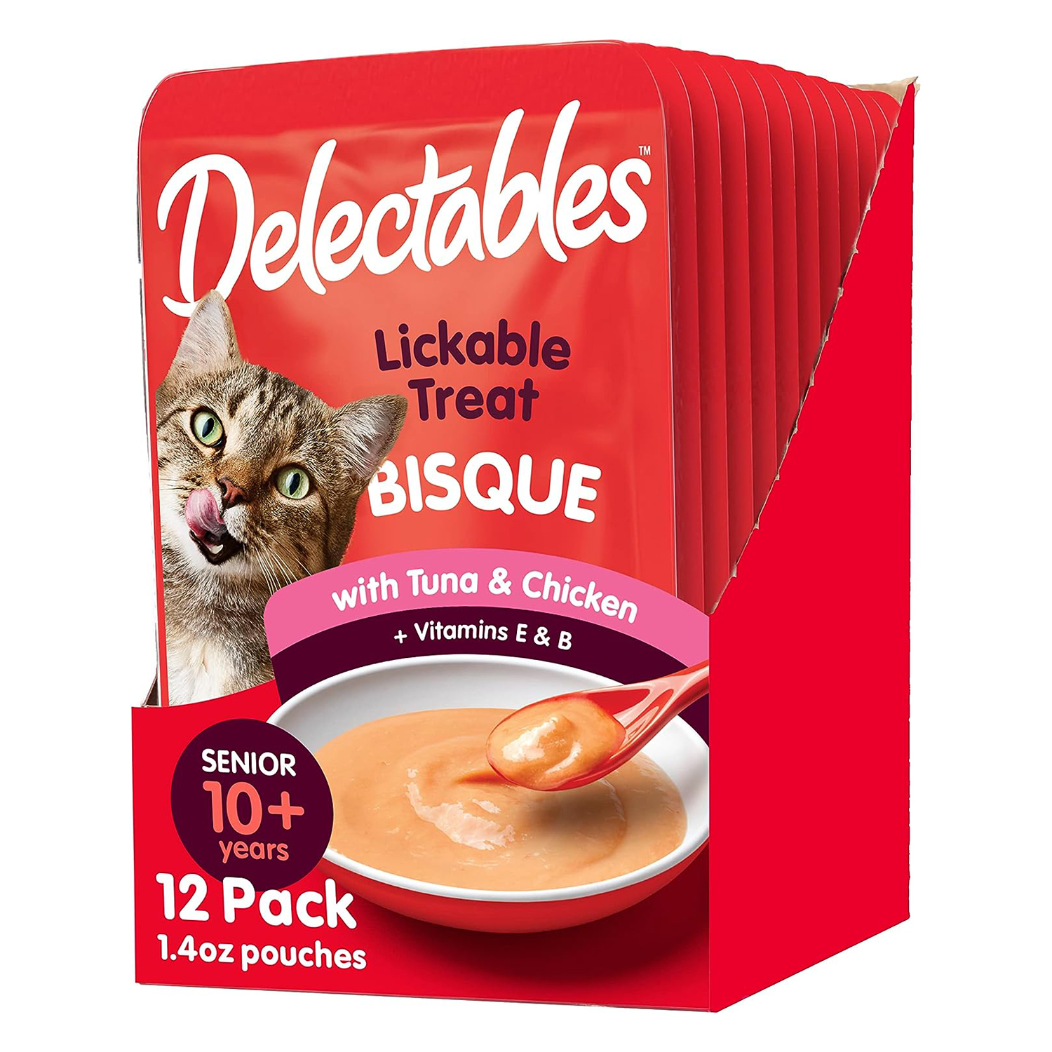 Hartz Delectables Bisque Lickable Wet Cat Treats