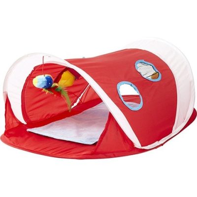 Just for Cats Peek & Play Pop-Up Tent