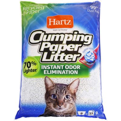 Hartz Multi-Cat Recycled Paper Cat Litter