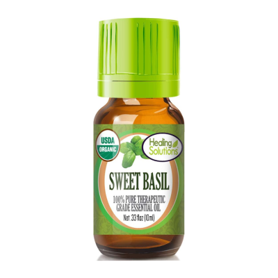 Healing Solutions Sweet Basil Essential Oil