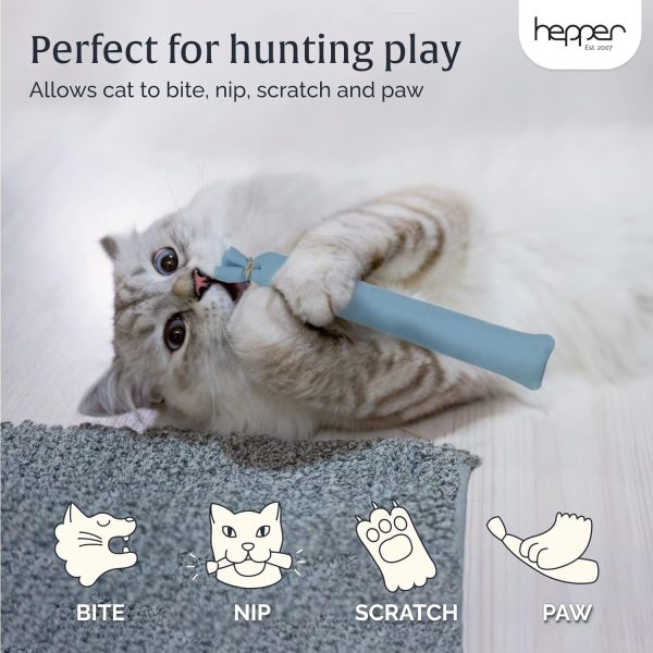 Hepper Catnip Stix with cat playing