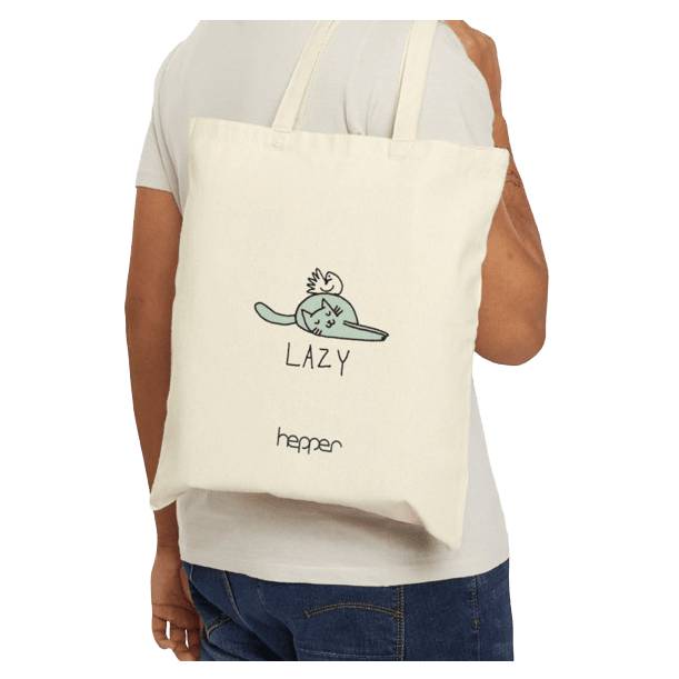 Hepper “Lazy” Tote Bag