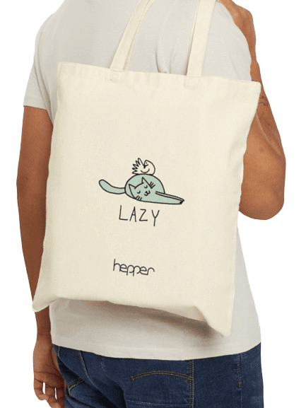 Hepper 'Lazy' Tote Bag