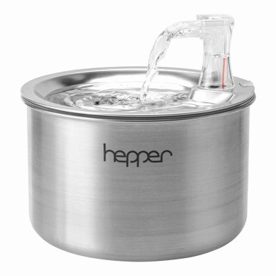 Hepper Stainless Steel Cat Water Fountain