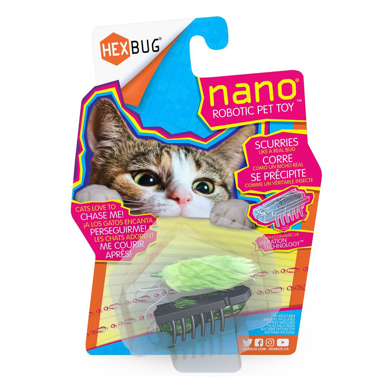 Hexbug Nano Robotic Cat Toy