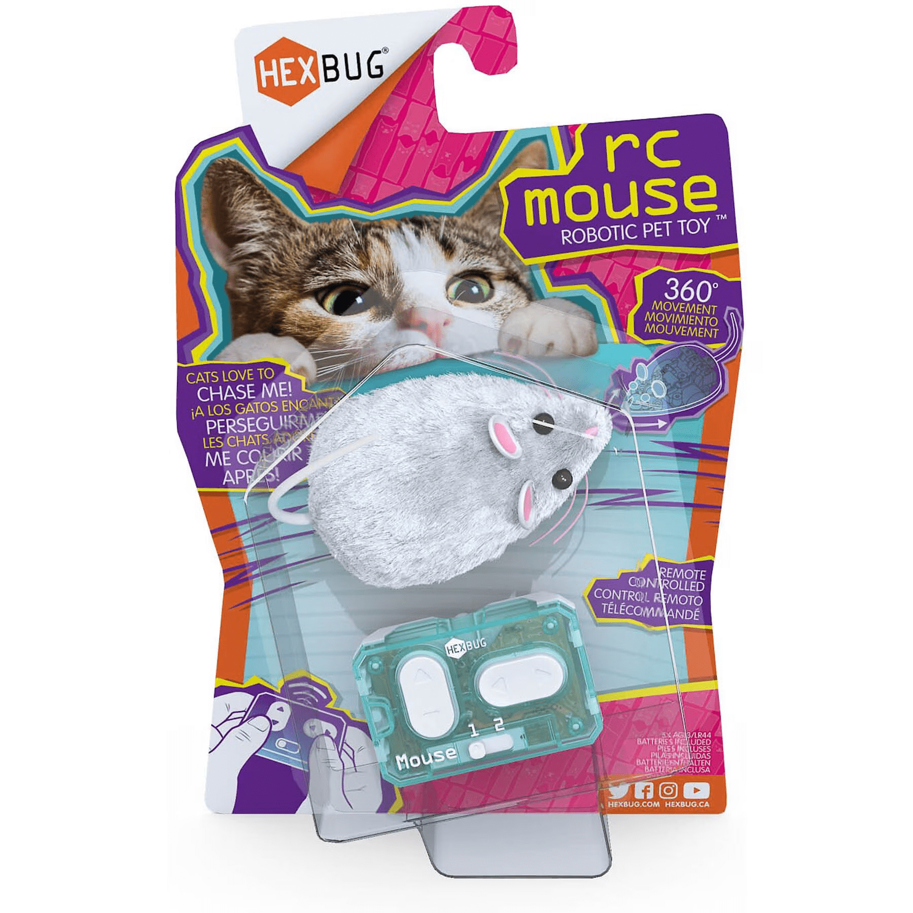 Hexburg Remote Control Mouse