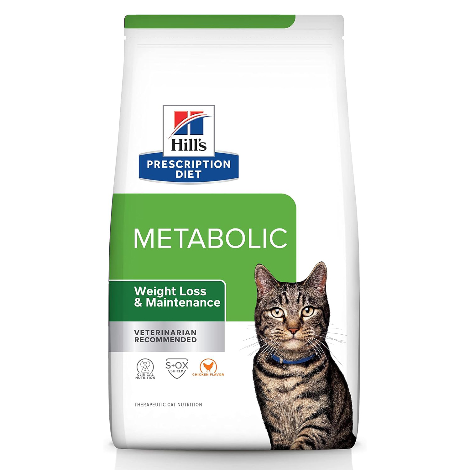 Hill's Prescription Diet Metabolic Weight Management Chicken Flavor Dry Cat Food