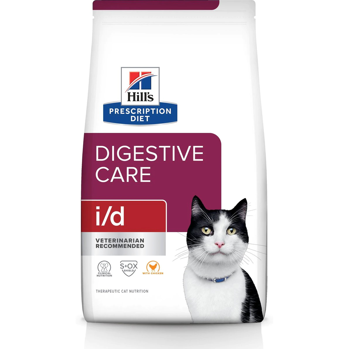 Hill's Prescription Diet i/d Digestive Care Chicken Flavor Dry Cat Food