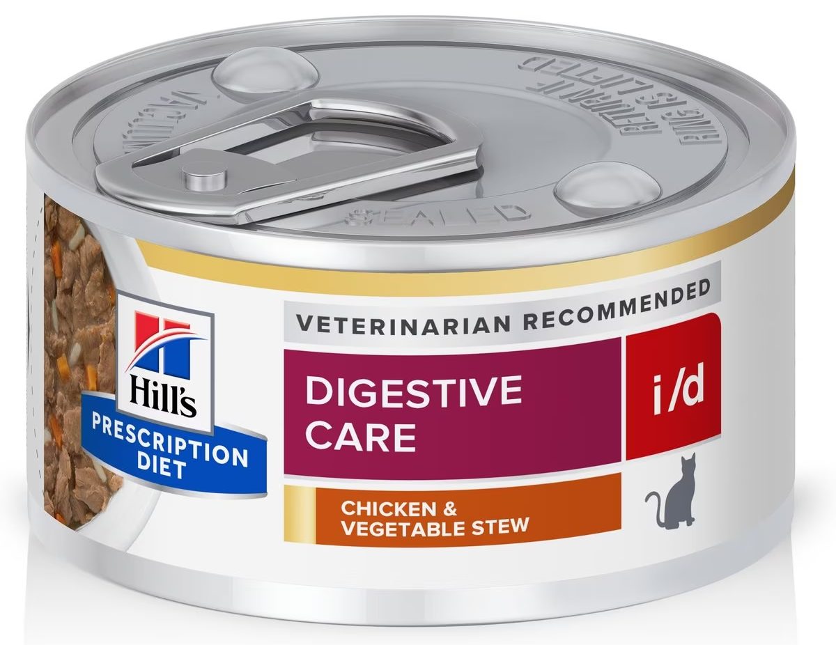 Hill's Prescription Diet i/d Digestive Care Chicken & Vegetable Stew Canned Cat Food