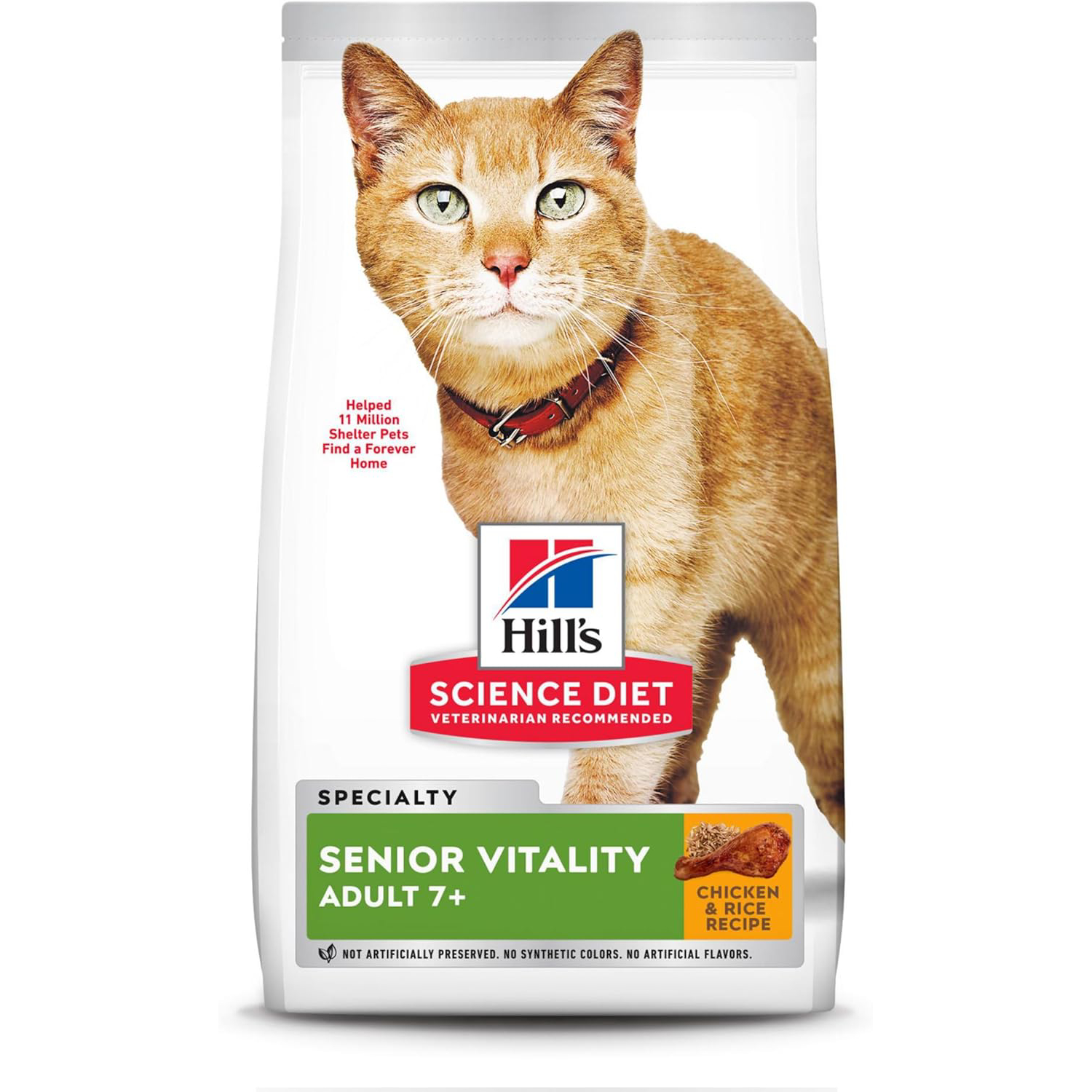 Hill's Science Diet Adult 7+ Senior Vitality Dry Cat Food