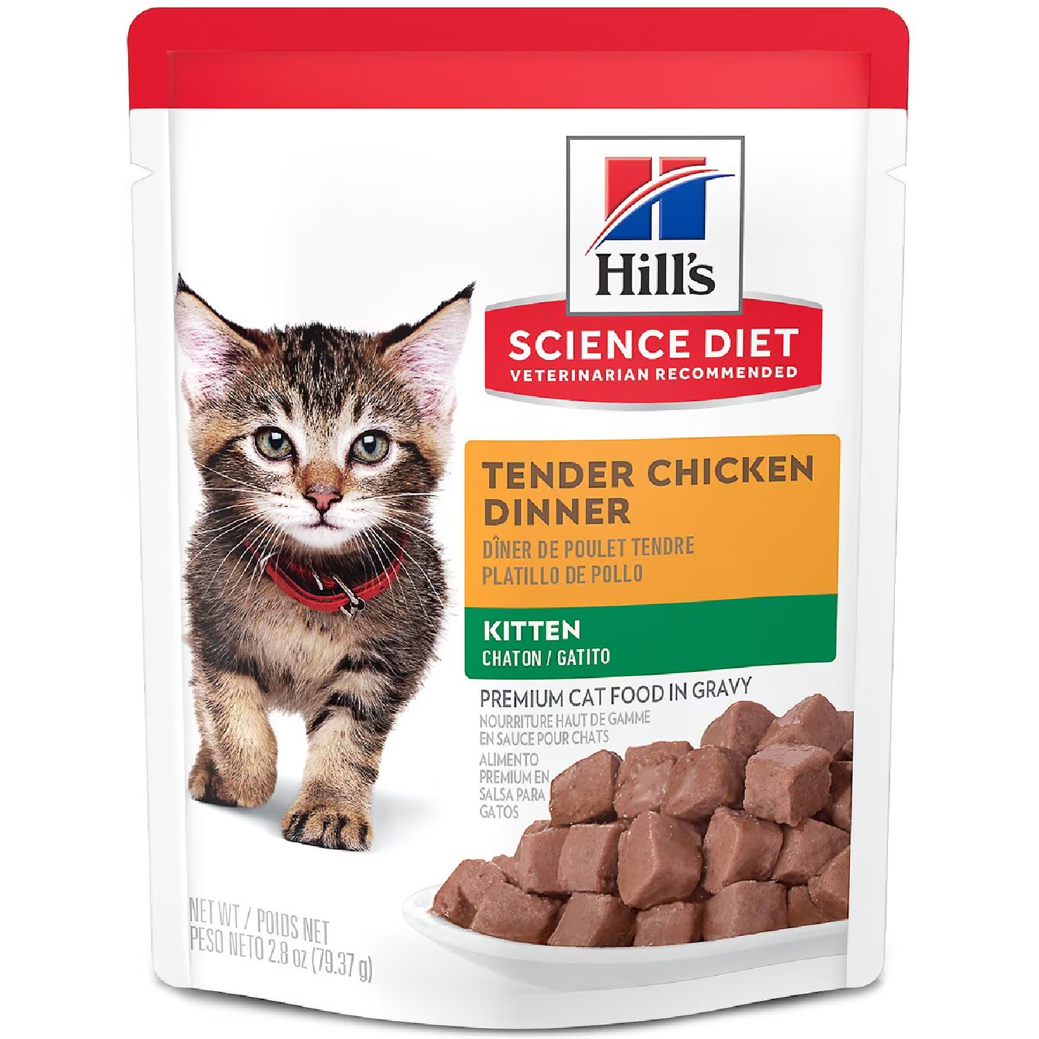 Hill’s Science Diet Kitten Tender Chicken Recipe Cat Food