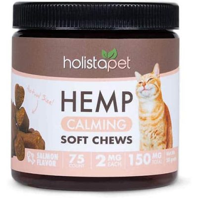 Holistapet Hemp Calming Chews for Cats
