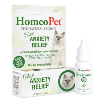 HomeoPet Feline Anxiety Relief Cat Supplement