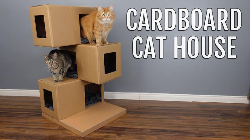 How_to Make_Amazing_Cat_Pets_House_from_Cardboard