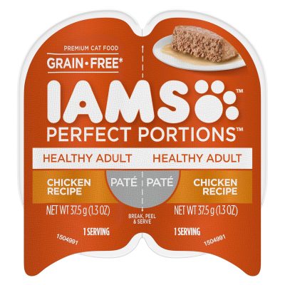 Iams Perfect Portions Healthy Adult Wet Cat Food