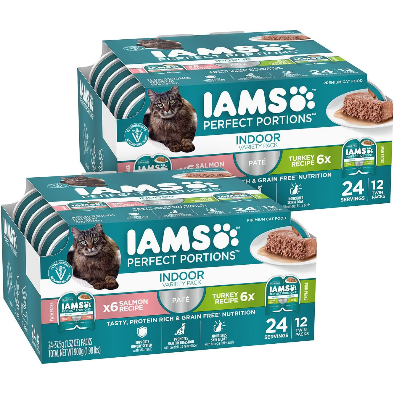 IAMS PERFECT PORTIONS Indoor Adult Grain Free Wet Cat Food