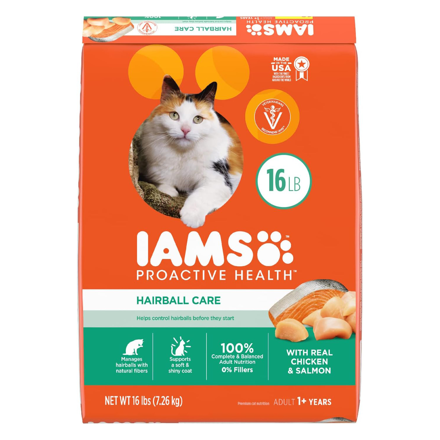 IAMS PROACTIVE HEALTH Adult Hairball Care Dry Cat Food