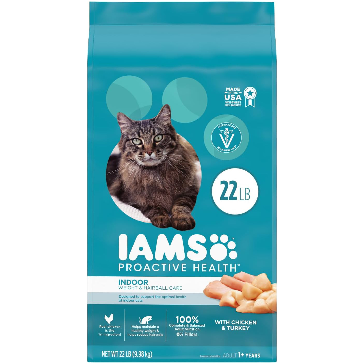 IAMS Proactive Dry Hairball Cat Food