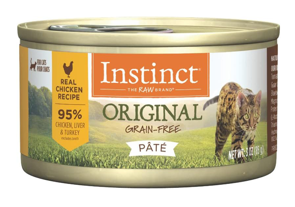 Instinct Original Grain Free Real Chicken Recipe Natural Wet Canned Cat Food