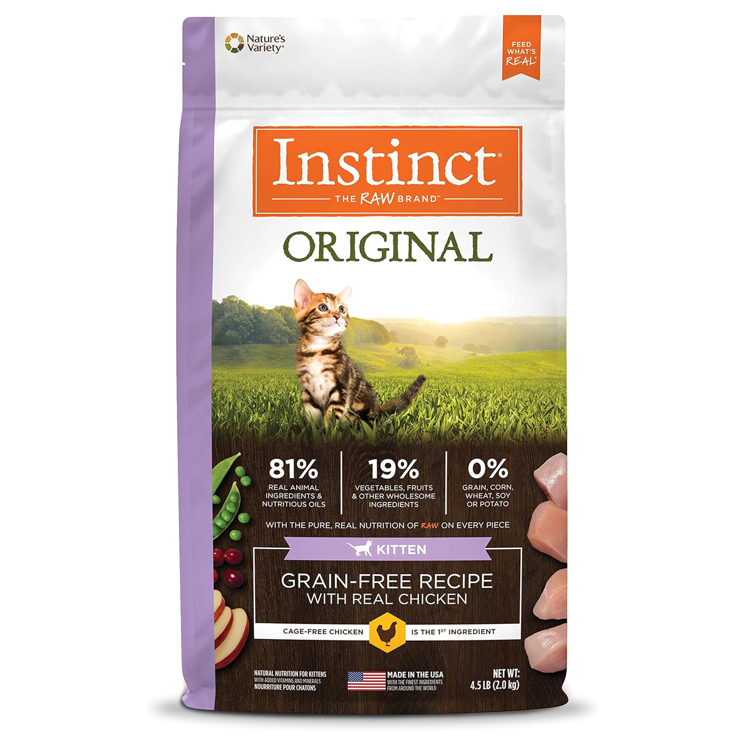 Instinct Original Grain- Free Recipe with Real Chicken - Kitten