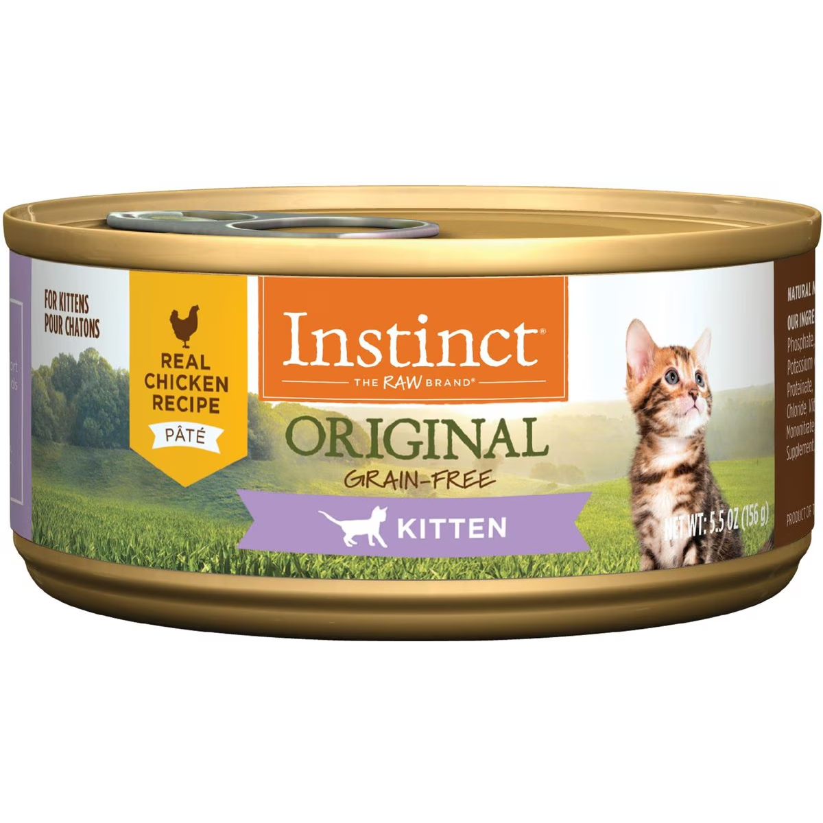 Instinct Original Real Chicken Recipe Grain New