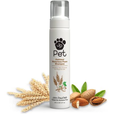 John Paul Pet Oatmeal Waterless Foam Shampoo