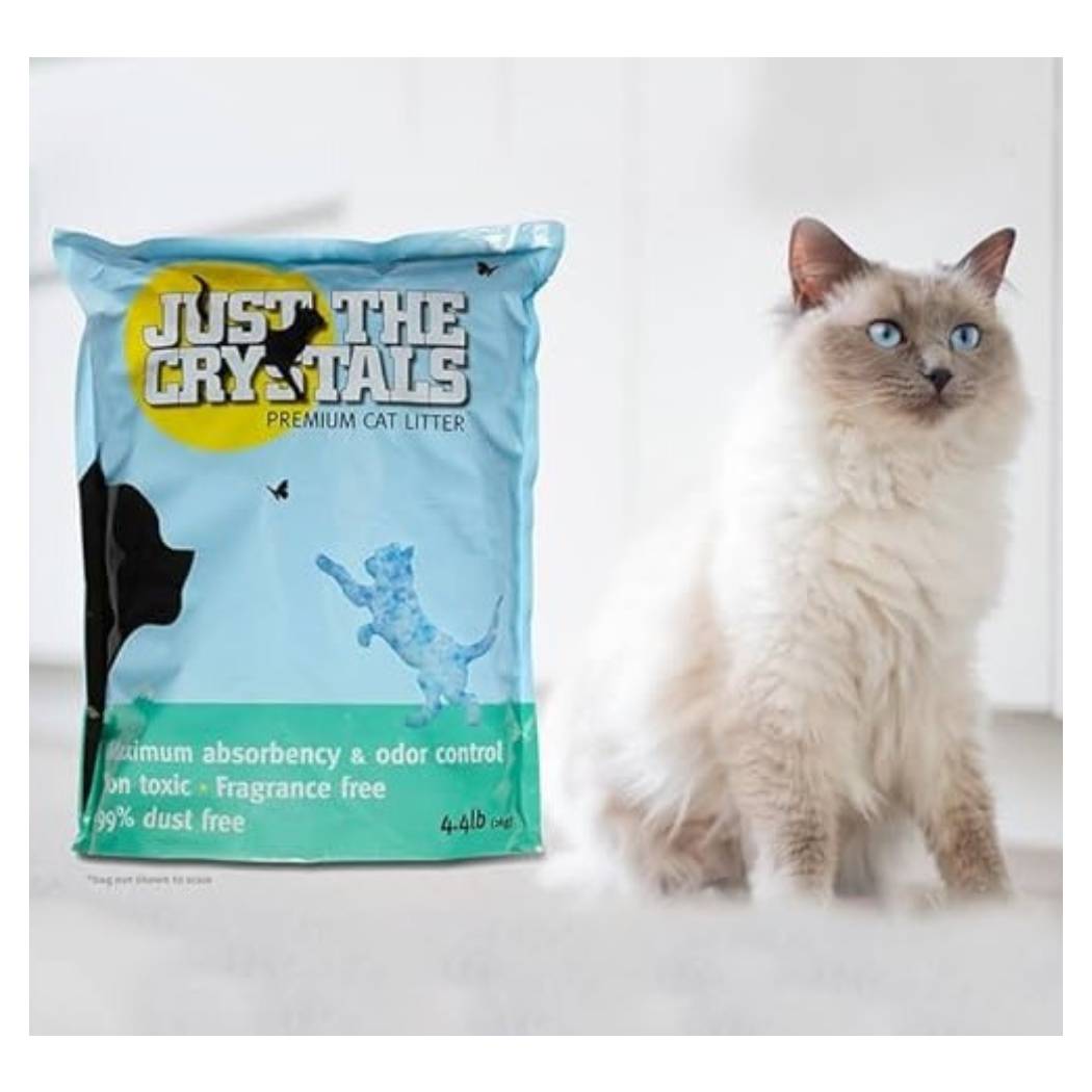 Just the Crystals Premium Crystal Cat Litter